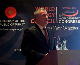 Cüneyt Uygun, CEO  and Board Member of Aksa Energy, became the main speaker at the "The Future of Coal After COP 21" Workshop at the World Energy Congress